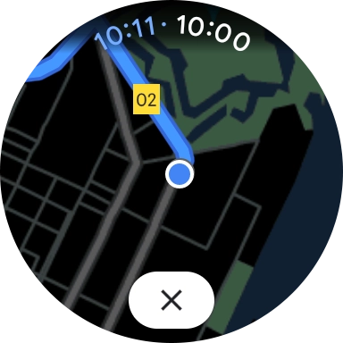 Press the close icon. Press the close icon.