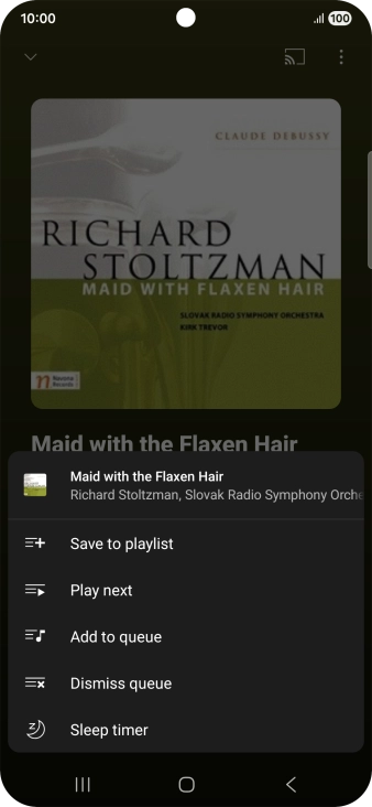 Press the add icon.