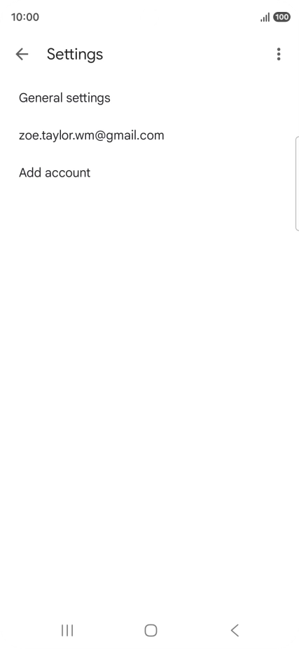 Press Add account.