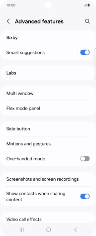 Press Bixby.