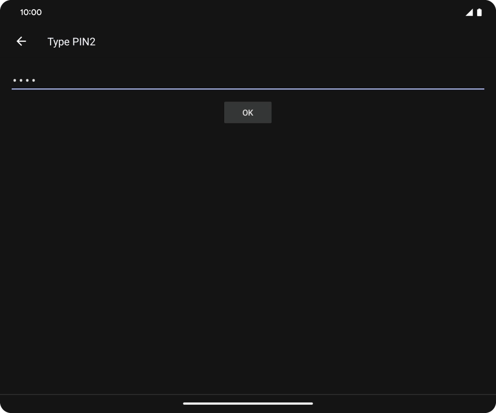 Press OK.