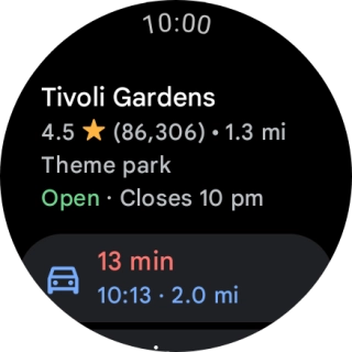 Press the required mode of transportation. Press the required mode of transportation.