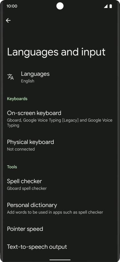 Press Languages. Press Languages.
