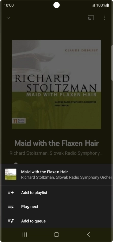 Press Add to playlist. Press Add to playlist.