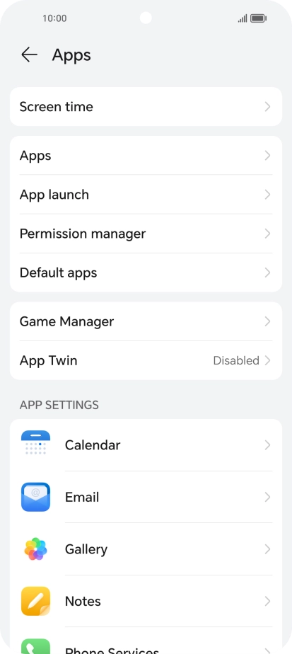 Press Apps.
