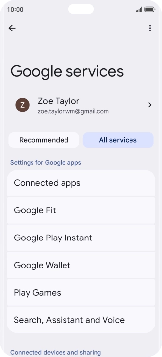Press Search, Assistant and Voice.