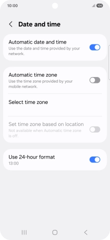 Press the indicator next to Press the indicator next to