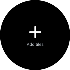 Press Add tiles. Press Add tiles.