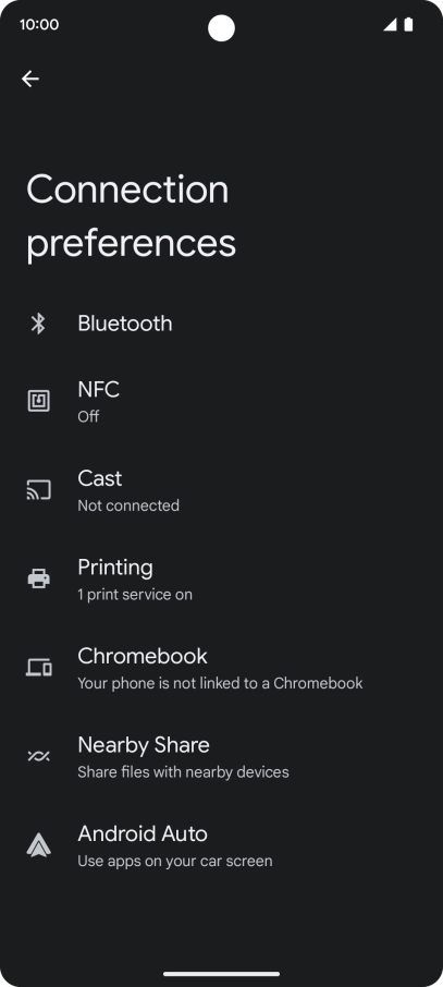 Press NFC.