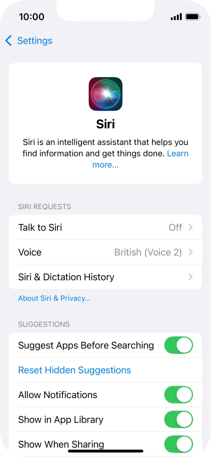 Press Talk to Siri. Press Talk to Siri.