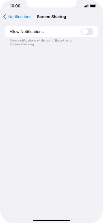 Press the indicator next to Press the indicator next to