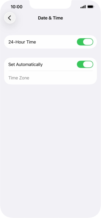 Slide your finger upwards starting from the bottom of the screen to return to the home screen.