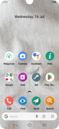 The network mode icon shows the network mode currently used by your phone.