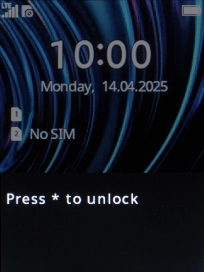 Press the Star key.