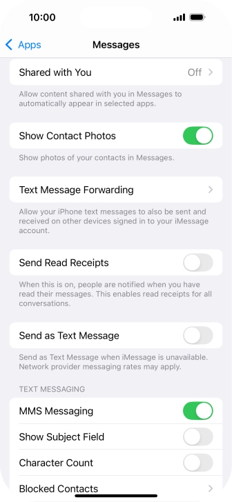 Slide your finger upwards starting from the bottom of the screen to return to the home screen.
