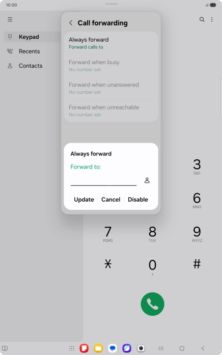 Press Disable. Press Disable.