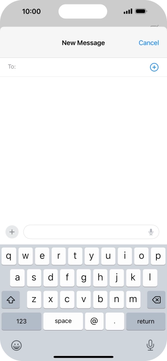 Press To: and key in the first letters of the recipient's name. Press To: and key in the first letters of the recipient's name.