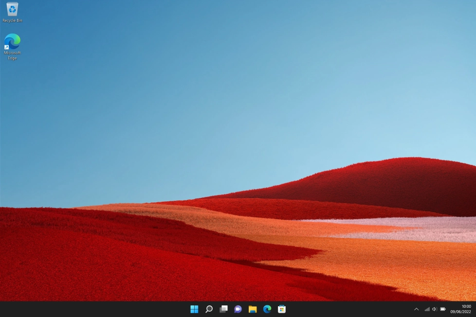 Click the Windows icon.
