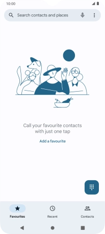 Press the menu icon. Press the menu icon.