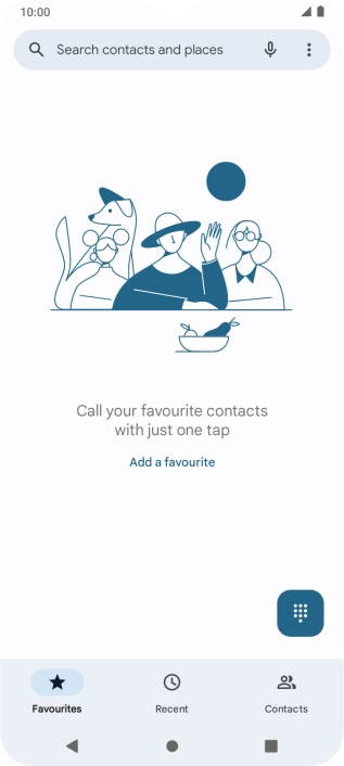 Press the menu icon. Press the menu icon.
