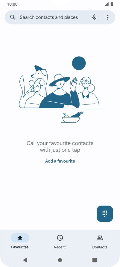 Press the menu icon. Press the menu icon.