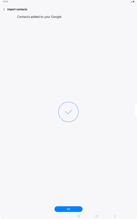 Press OK. Press OK.