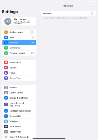 Press the indicator next to Press the indicator next to