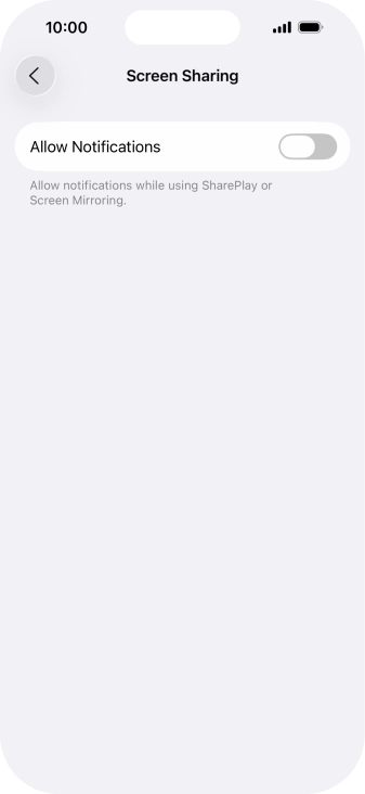 Press the indicator next to Press the indicator next to