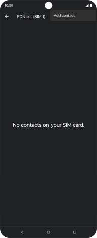 Press Add contact. Press Add contact.