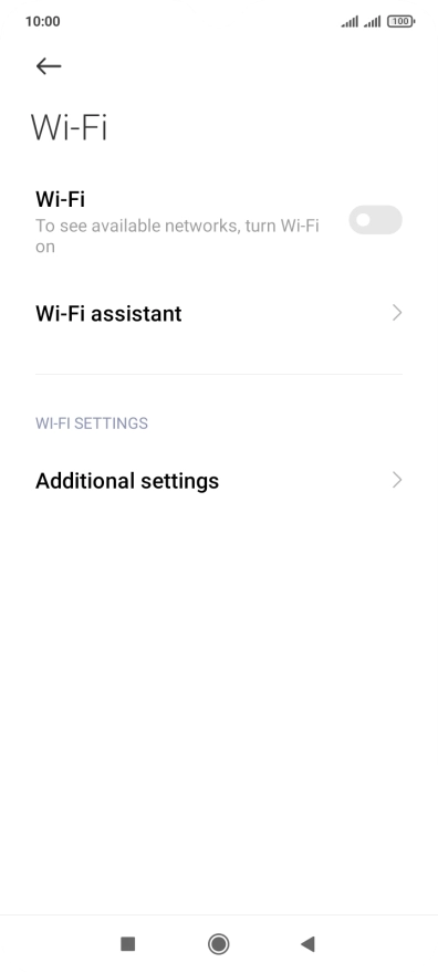 Press the indicator next to Press the indicator next to