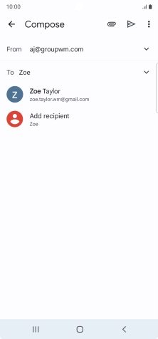 Press the required contact. Press the required contact.