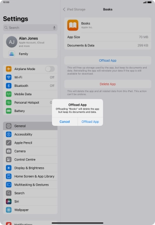 Press Offload App. Press Offload App.
