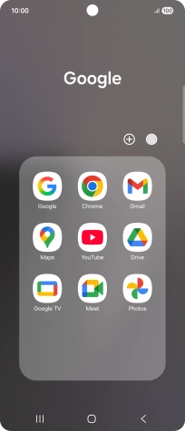 Open YouTube and go to the required video.