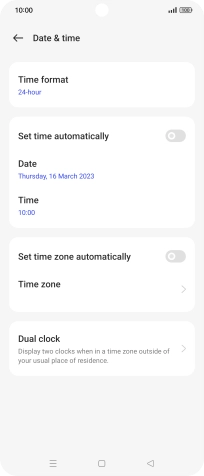 Press the indicator next to Press the indicator next to