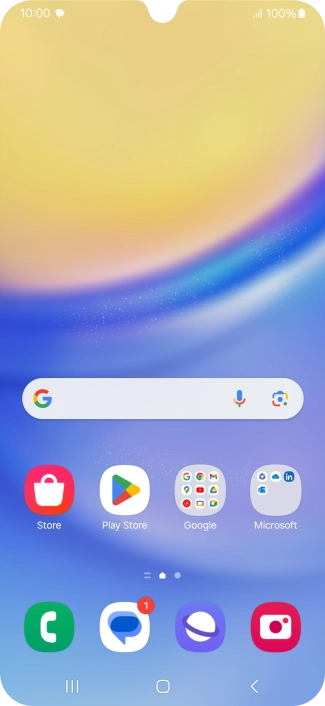 The text/picture message icon shows that you've received a new text or picture message.