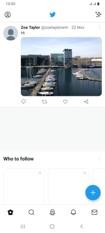 Press the add icon. Press the add icon.
