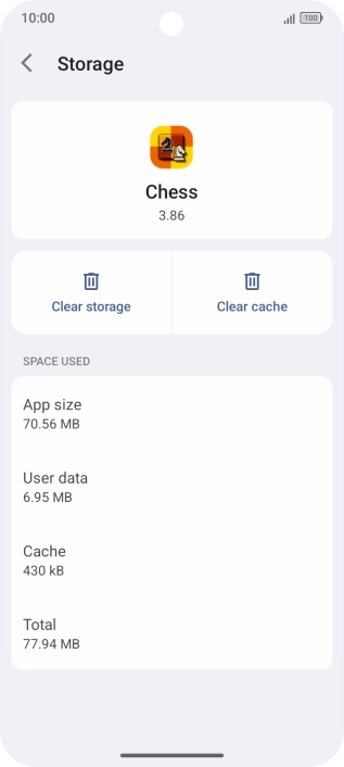Press Clear cache. Press Clear cache.