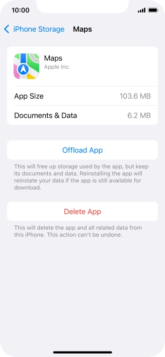 Press Offload App.
