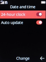 Select the required settings. Select the required settings.