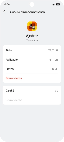 Desliza el dedo hacia arriba desde la parte inferior de la pantalla para terminar y volver a la pantalla de inicio.