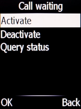 Select Activate to turn on the function.