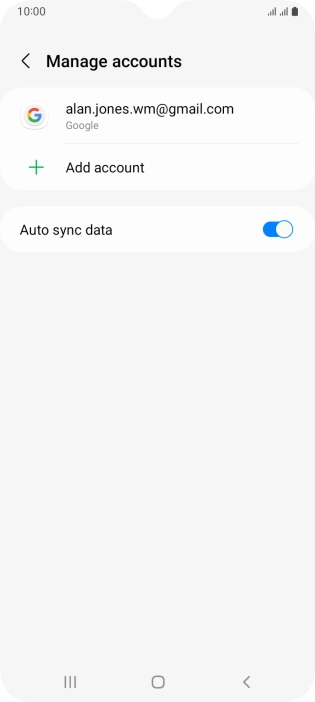 Press the Home key to return to the home screen. Press the Home key to return to the home screen.