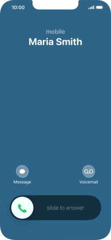 Press Voicemail when you get a call. Press Voicemail when you get a call.