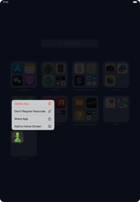 Press Don't Require Passcode. Press Don't Require Passcode.