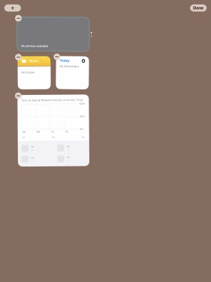 Press the add icon. Press the add icon.