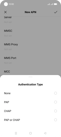 Press None. Press None.