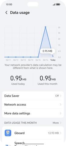 Press Data Saver.