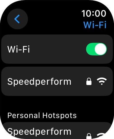 Press the Digital Crown several times to return to standby mode. Press the Digital Crown several times to return to standby mode.