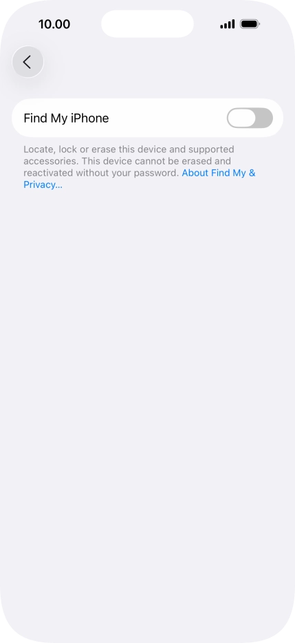 Press the indicator next to Press the indicator next to