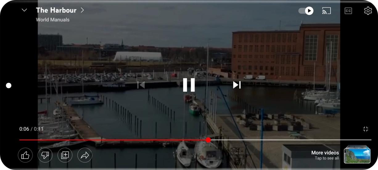 Press the add icon. Press the add icon.